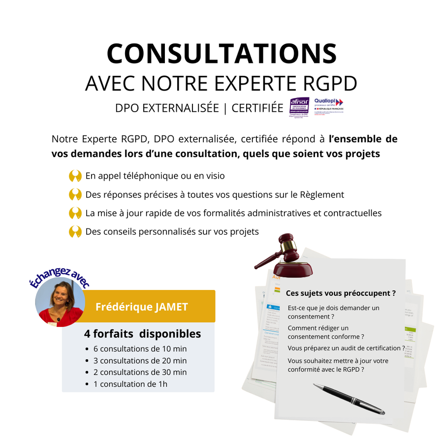 Consultations "clé-en-main" RGPD